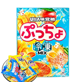 UHA Puchao Mango & Orange Chewy Gummy Candy 80g