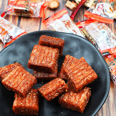 Yu Zai Thick-Cut Latiao Spicy Gluten Spicy Strips 211g