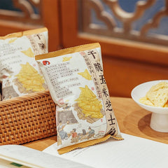 ChaYanYueSe Crispy Corn Cheese Triangles 20g