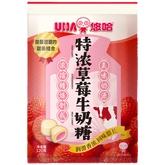 UHA Rich Milk Candy Strawberry Flavor 120g