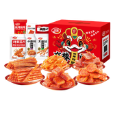 Weilong Spicy Gluten Strips (Latiao) Mixed Gift Box 836g