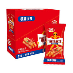Weilong Spicy Sticks Mala Spicy Strips Extra Numbing Spicy 360g