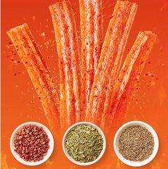 Weilong Latiao BBQ-Flavored Spicy Strips 65g