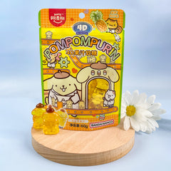 Amos Pineapple-flavored Pudding Dog Gummy Candy 60g