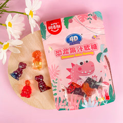 Amos Dinosaur Fruit Juice Gummy Candy 65g
