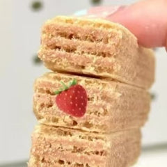 Nestle Crunchy Shark Wafer Cookies Strawberry Yogurt Flavor 176g