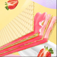 Nestle Crunchy Shark Wafer Cookies Strawberry Yogurt Flavor 176g