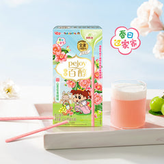 Glico Pejoy Crayon Shin-chan Camellia & Green Grape Flavor 42g