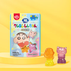 Amos Crayon Shin-chan Lemon Soda Gummy Candy 60g