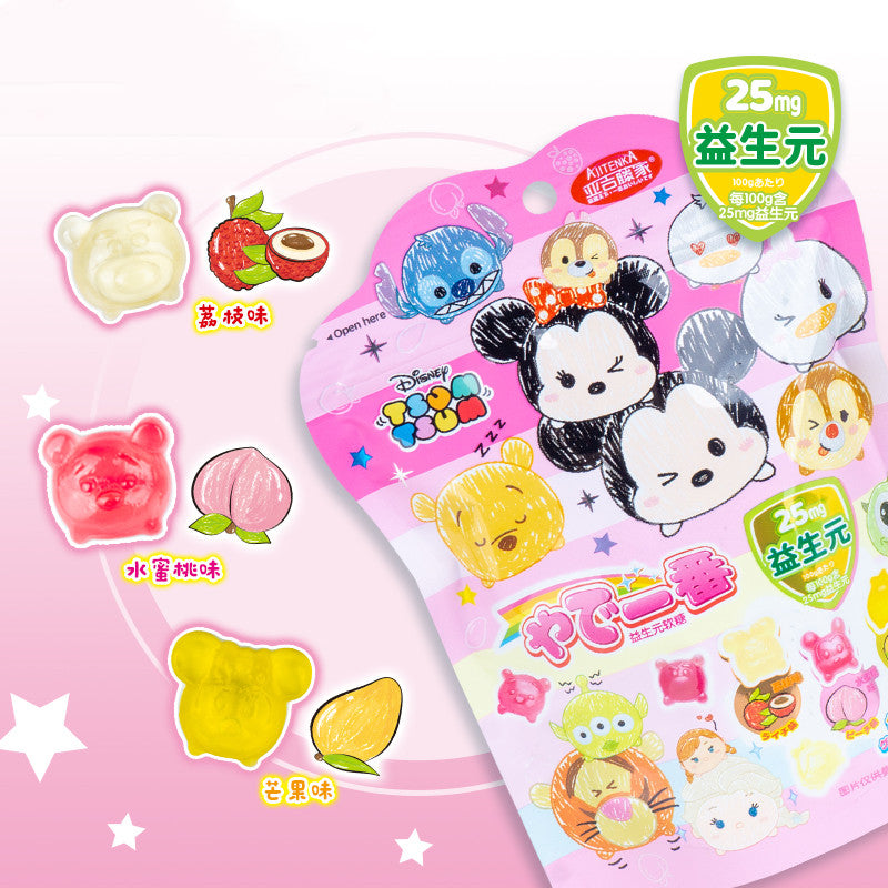 ONEPACT ペンミ Candy Pactory グッズ Ajitenka Tsum Tsum Prebiotic Gummy Candy 60g – Yumsbox
