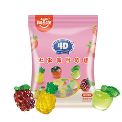 Amos 4D Fruit Juice Jelly Gummy Candy 45g