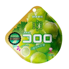 UHA Kororo White Grape Flavored Gummy Candy 52g