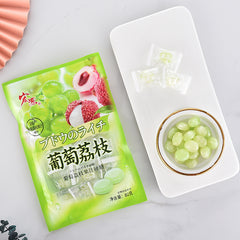 Hongyuan Grape & Lychee Hard Candy 80g