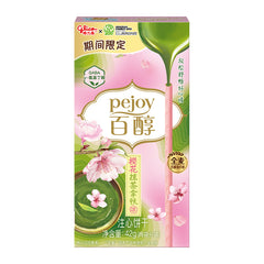 Glico Pejoy Sakura Matcha Latte Filled Biscuits 42g