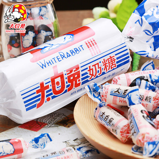 White Rabbit Creamy Candy Assorted Flavors in Premium Tin Packaging 40 ...