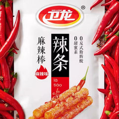 Weilong Mala Latiao Spicy Sticks Sichuan Hot & Spicy flavor 78g