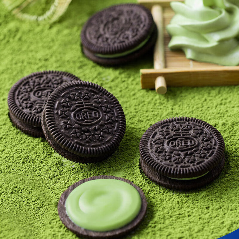 Oreo Ice Cream Sandwich Matcha Flavor 97g – Yumsbox
