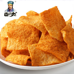 Wolong Dried Spicy Crispy Rice Snack 100g