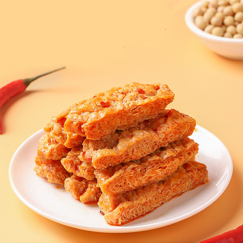 Weilong Spicy Hand Torn Vegetarian Meat Dried Tofu 180g – Yumsbox