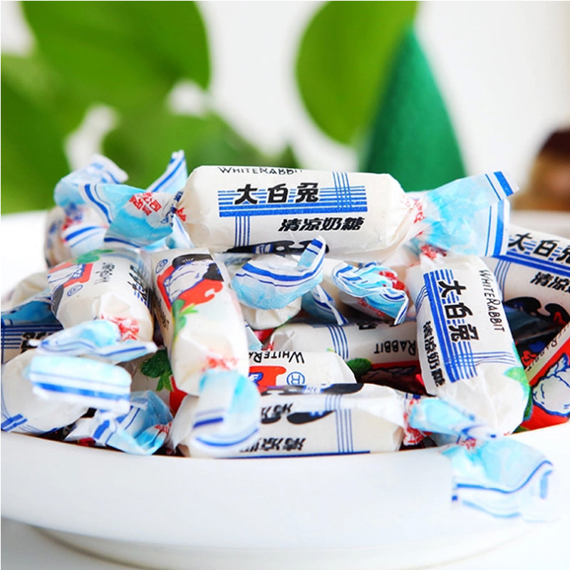 White Rabbit Minty Creamy Candy 227g – Yumsbox