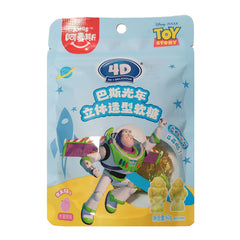 Amos 4D Peach Buzz Lightyear Gummy Candy 60g