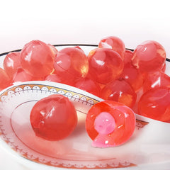 Amos 4D White Peach Fruit Filled Gummy Candy 65g