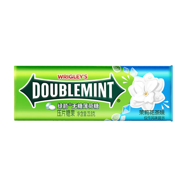 Wrigley's Doublemint Sugar-Free Jasmine Tea Mint Candy 23.8g – Yumsbox