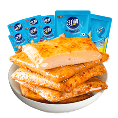 Yanjin Shop Fish Tofu Spicy Dried Tofu Snacks 200g