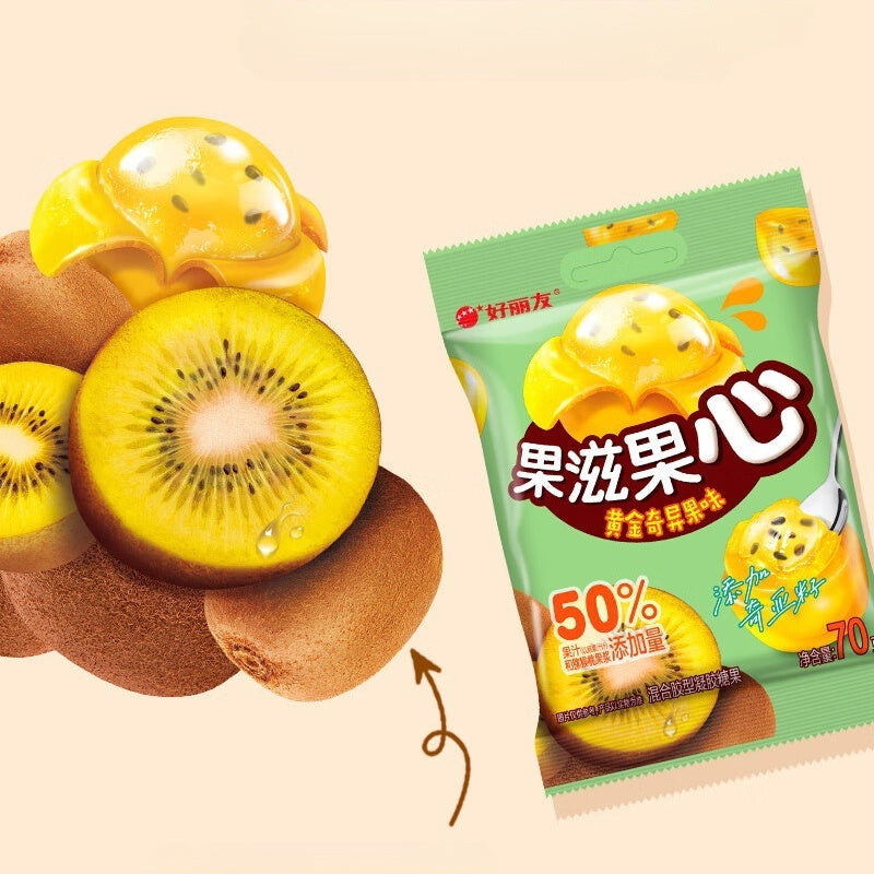 Orion Peelable Kiwi Flavor Gummy Candy 70g – Yumsbox