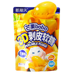 Xinqitian Mango Flavor Peelable Gummy Candy 75g