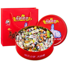 White Rabbit Creamy Candy Assorted Flavors in Premium Tin Packaging 400g