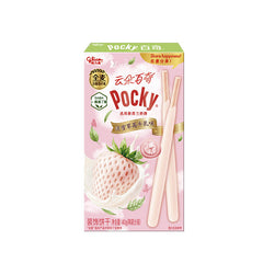Glico Cloud Pocky Awayuki Strawberry Milk Flavor Decorative Biscuits 40g