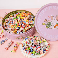 White Rabbit Creamy Candy Assorted Flavors in Premium Tin Packaging 300g