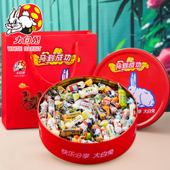 White Rabbit Creamy Candy Assorted Flavors in Premium Tin Packaging 400g