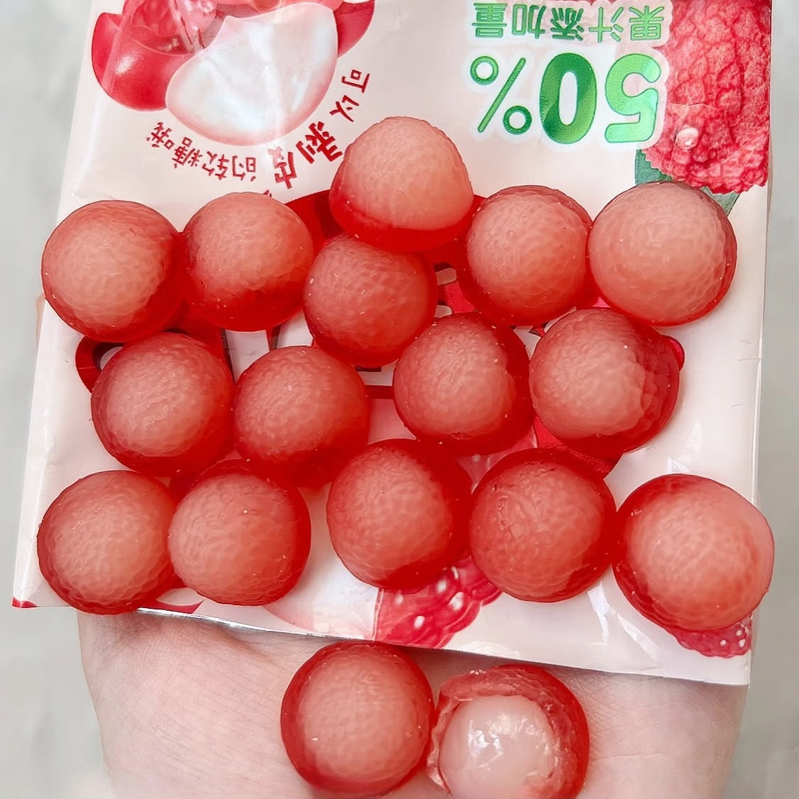 Orion Peelable Lychee Flavor Gummy Candy 70g – Yumsbox