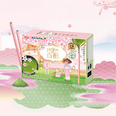 Glico Pejoy Crayon Shin-chan Cherry Blossom Matcha Flavor 126g