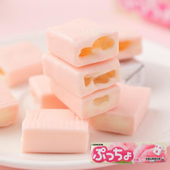 UHA Puccho Chewy White Peach Candy 50g