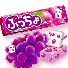 UHA Puccho Chewy Grape Candy 50g