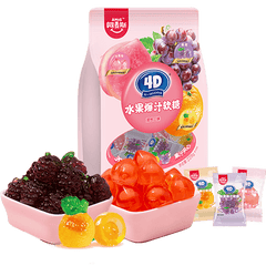 Amos Fruit-Shaped Gummy Candy Mix 228g