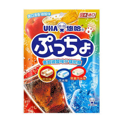 Uha Puchao Chewy Candy Assorted Soda Flavors 90g