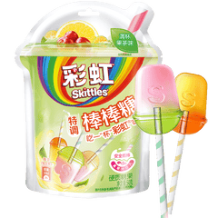 Skittles Fruit Tea Flavored Lollipops 54g