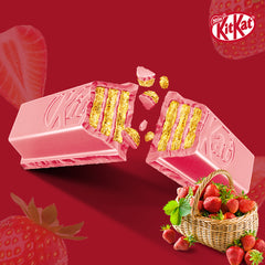 KitKat Wafer White Chocolate Strawberry Flavor 115g