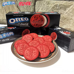 Oreo & Coca-Cola Co-Branded Cola-Flavored Cookies 97g