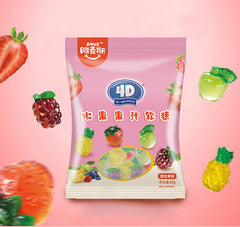 Amos 4D Fruit Juice Jelly Gummy Candy 45g
