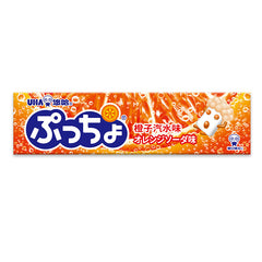 UHA Puccho Chewy Orange Soda-Flavored  Candy 50g