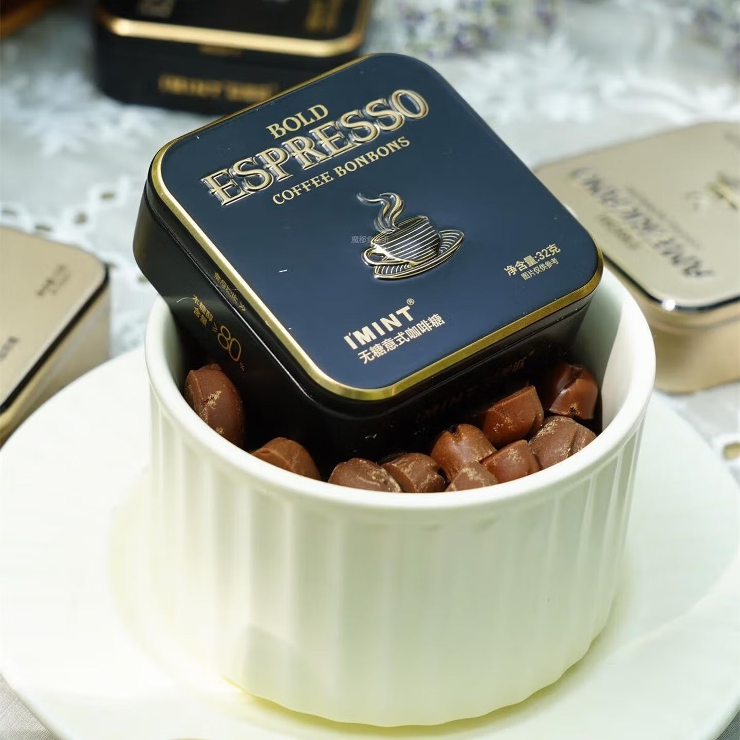 I'mint Sugar-Free Xylitol Espresso Coffee Candy 32g – Yumsbox