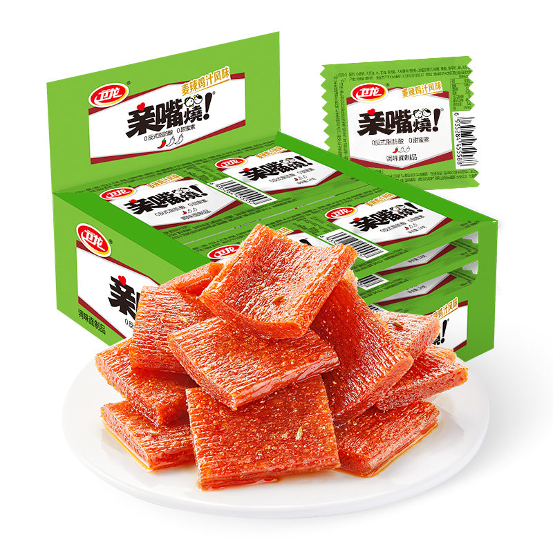 Weilong Latiao Spicy Gluten QinZuiShao KissBurn 480g – Yumsbox